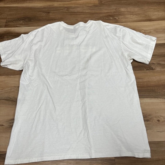 Vintage 90s Nike Force Shirt Mens XL Gray Tag Center Swoosh Puff Print - Picture 10 of 11